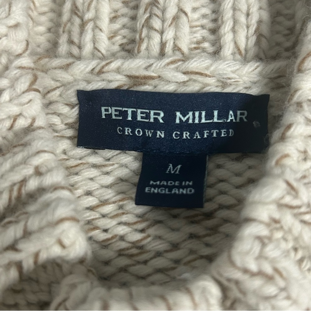 New Peter Millar Strathmore Full Button Sweater-A… - image 4